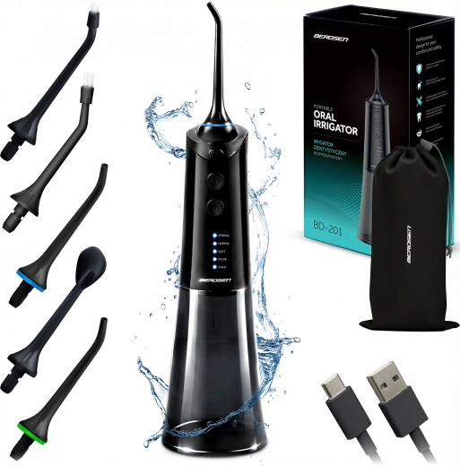 Hydropulseur buccal sans fil Berdsen