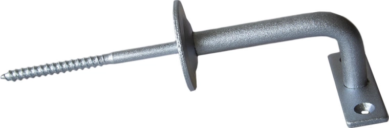 Klassieke leuninghouder voor balustrade – wit zink