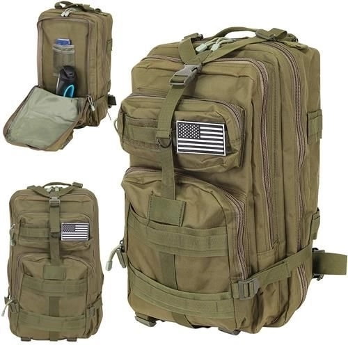 Militärischer grüner Rucksack 38l