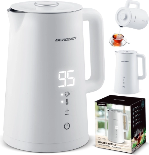 BERDSEN 1.7 L Electric Kettle with Touch Control