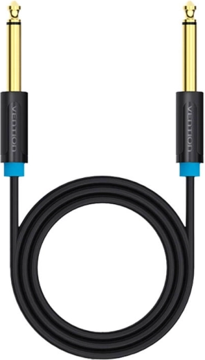 Audio Cable TS 6.35mm Vention BAABI 3m (black)