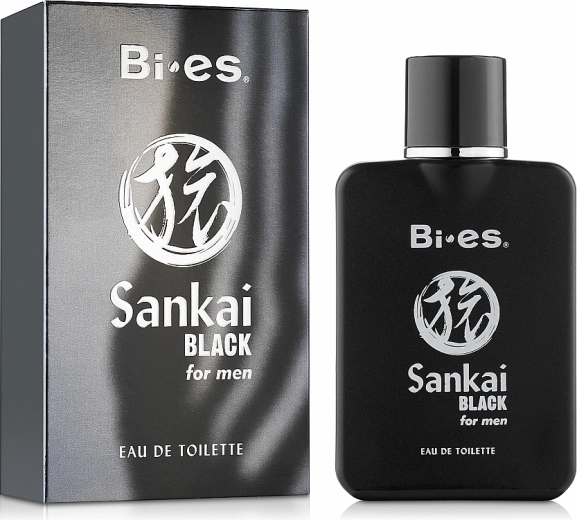 Men's Eau de Toilette BI-ES Sankai Black 100 ml