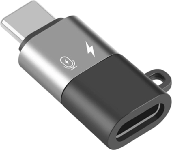 Adaptateur OTG Puluz 8 broches vers USB-C (noir)