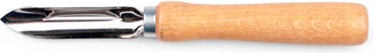Éplucheur de pommes de terre avec manche en bois TORO, verni 16 cm