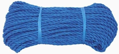 Corde torsadée en polypropylène 4 mm, 30 m