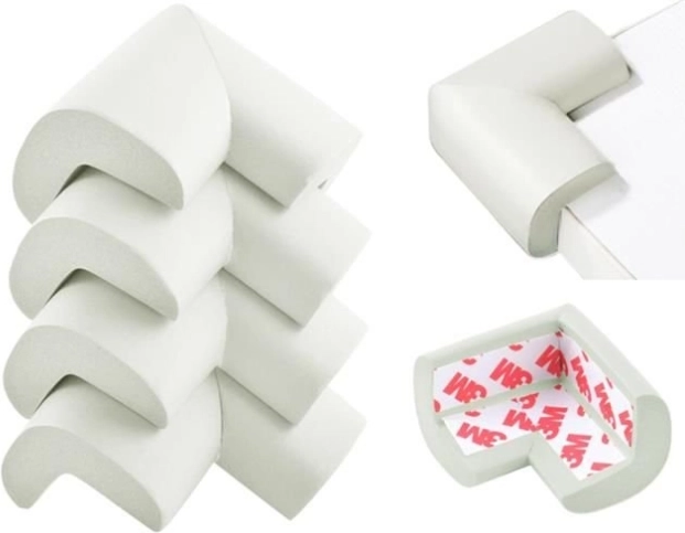 Foam Corner Protectors – 4 pcs – White