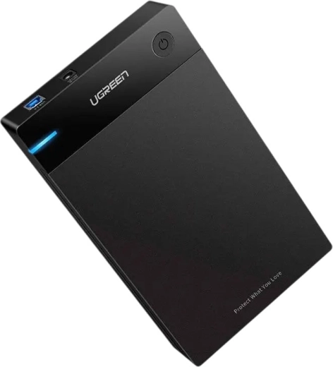 UGREEN US222 boîtier externe pour disque SATA 2,5/3,5" avec USB 3.0, noir