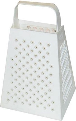 Pyramid kitchen grater made of plastic, mix of colors
