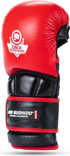 Gants MMA premium DBX BUSHIDO Warrior – rouges