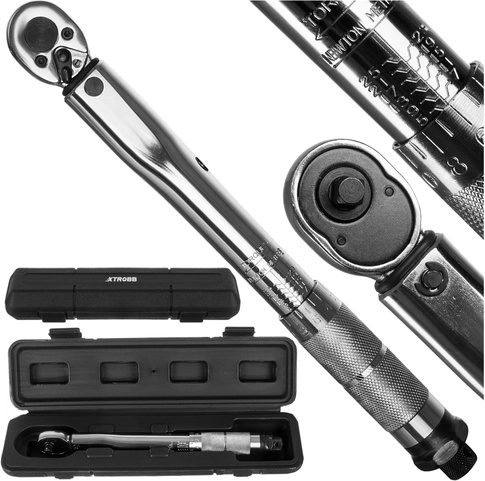 Maxy torque ratchet wrench with case
