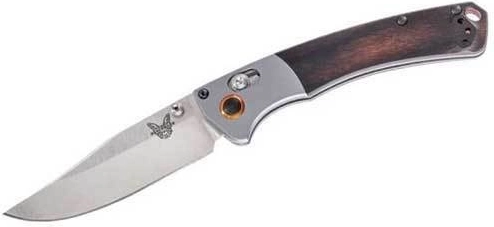 Benchmade Mini Crooked River inklapbaar jachtzakmes 8,6 cm