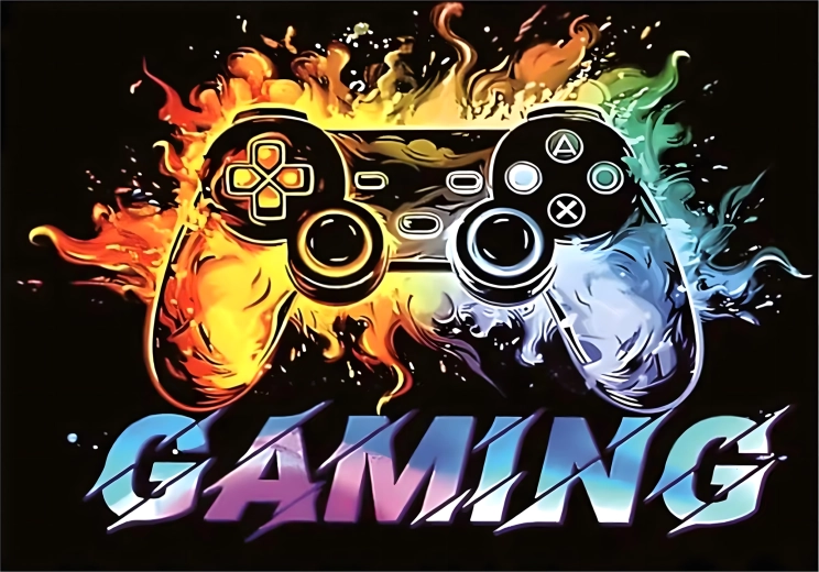 Protective gaming chair mat 40 × 60 cm