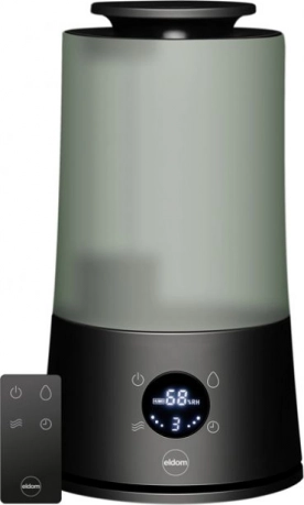 Humidificateur d’air ultrasonique ELDOM NU10 avec écran LCD et télécommande
