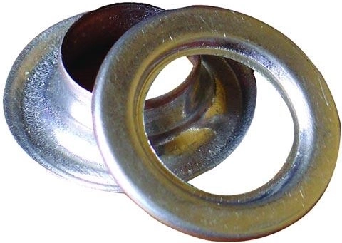 Aluminium ringen voor PE-zeilen, 10 mm (10 stuks)