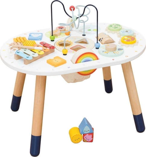 Wooden activity motor skills table LE TOY VAN Petilou