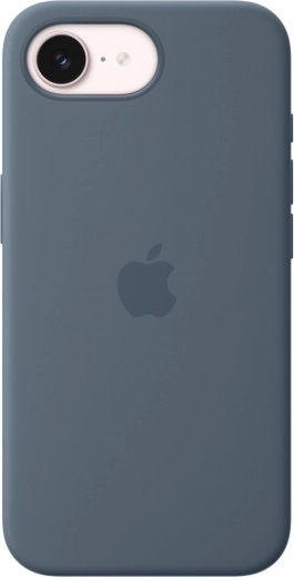 Siliconen hoesje met MagSafe voor iPhone 17e – marineblauw
