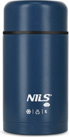 Thermos voor voedsel NILS Camp 1 l blauw