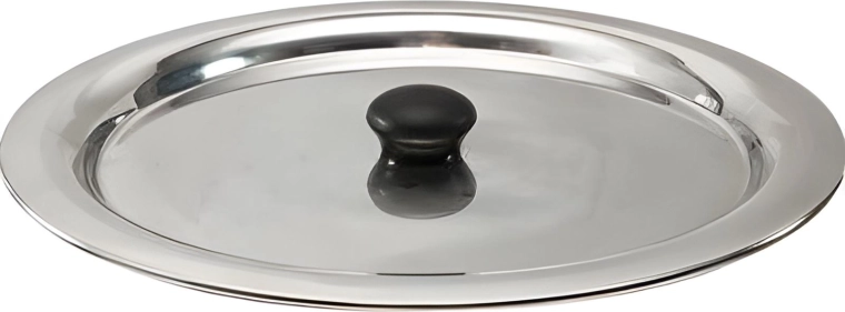 Edelstahl-Deckel 41 cm für 13-l-Kessel