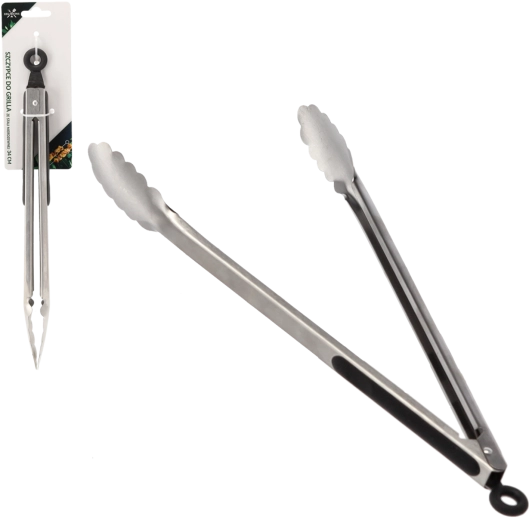 Pince de barbecue en acier inoxydable 34 cm