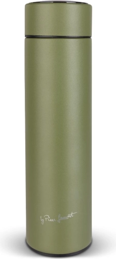 Thermos Lamart avec thermomètre numérique, 450 ml, vert