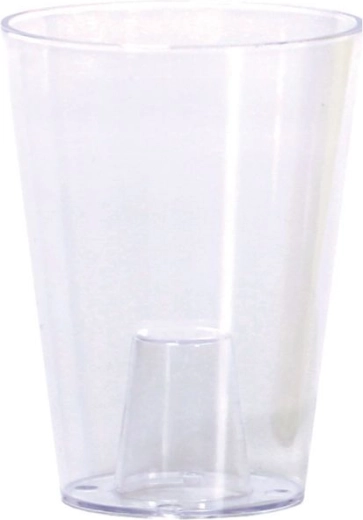 Coubi Orchid orchideeënpot 13 cm – transparant wit