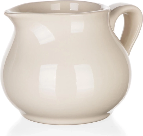 Ceramic Milk Jug 240 ml Natural Ivory