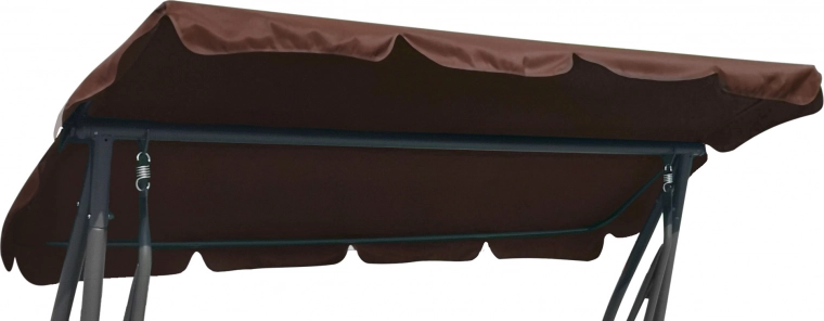Replacement Roof for Garden Swing Brown