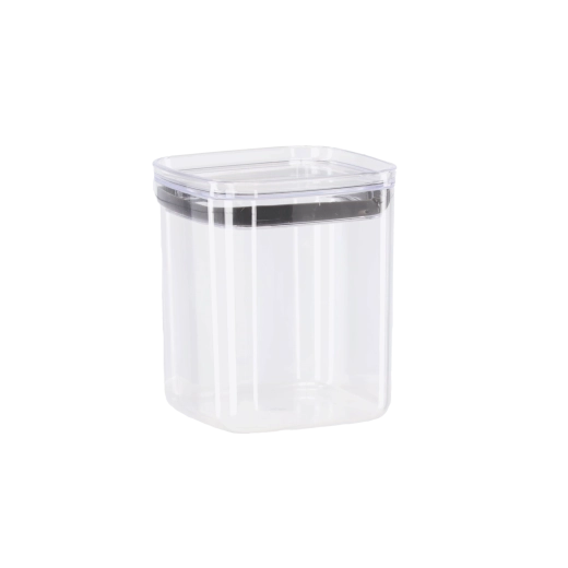 Vierkante voedselcontainer 1000 ml met afsluitend deksel