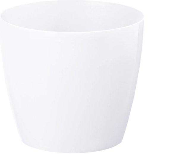 Sous-coupe décorative Magnolia 15,5 cm blanche