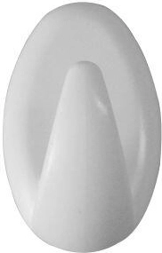 Zelfklevende haken QF type 1, 2, 3 – plastic, 100 stuks