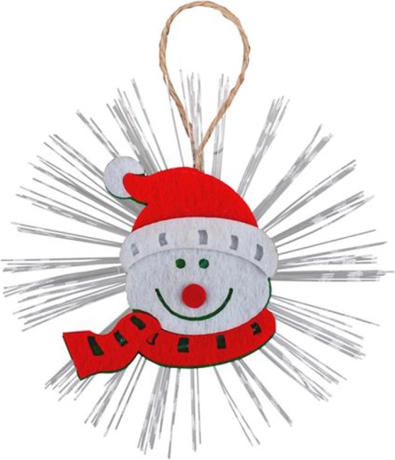 Hangende kerst-LED-decoratie – mix van motieven