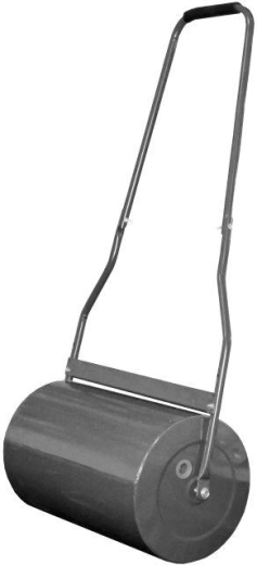 Rouleau de jardin en métal 50 × 30 cm, remplissable de sable ou d’eau