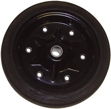 Wheel 320 mm solid with metal rim and plain hub
