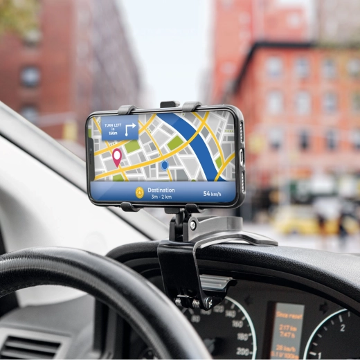 Universele telefoonhouder voor het dashboard