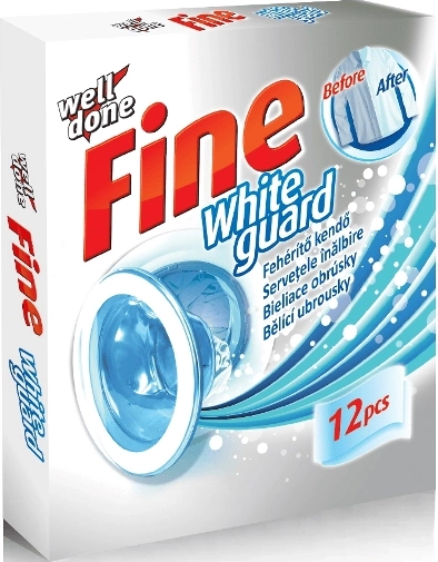 Well Done Fine bleekdoekjes voor de wasmachine 12 stuks