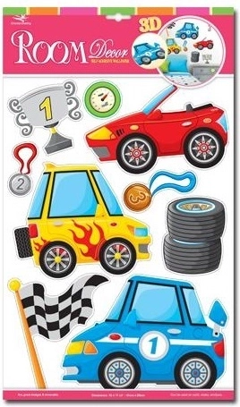 3D wall decoration - Cars