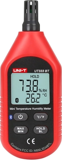 Mini thermomètre-hygromètre Uni-T UT333BT
