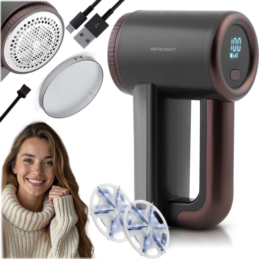 Elektrische ontpiller met LCD-display BERDSEN