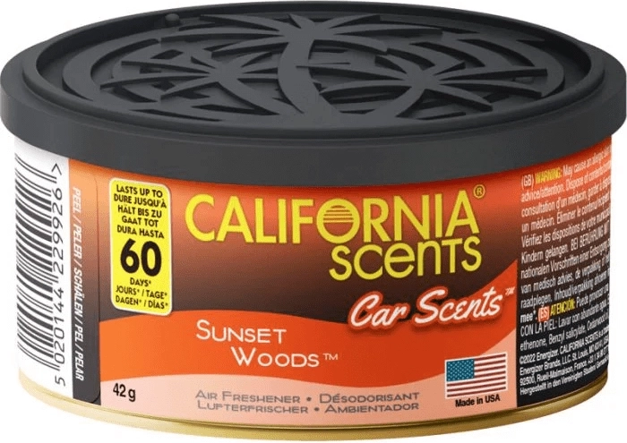 Désodorisant pour voiture California Scents Sunset Woods