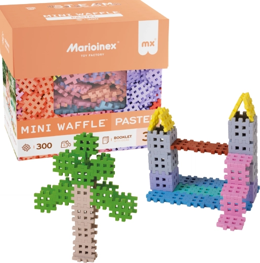 Bouwset Marioinex Mini Waffle Pastel 300 onderdelen