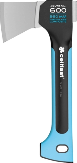 Hache Universal Energo 600 g avec manche en fibre de verre CELLFAST