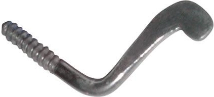 Stalen draaiklink 70 mm glanzend