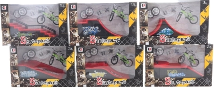 Kunststof springramp met metalen schroefwiel