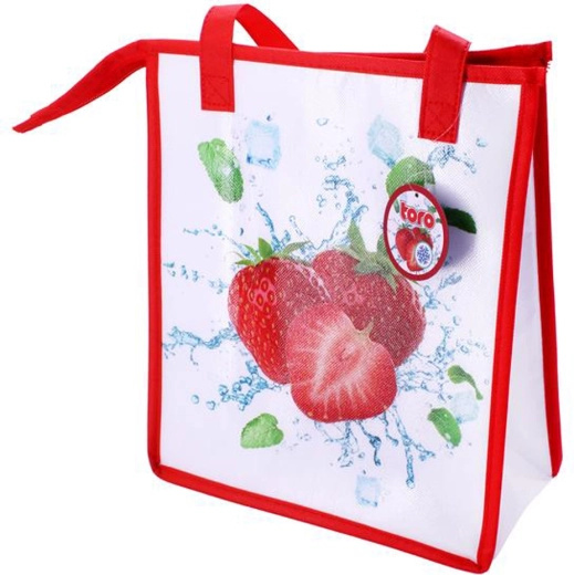 Thermotas met rits Toro aardbei 32 × 27 × 13 cm