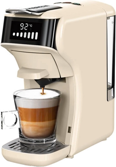 HiBREW machine à café à capsules 5-en-1, beige