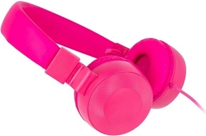 Setty wired headphones with microphone 1.2 m pink