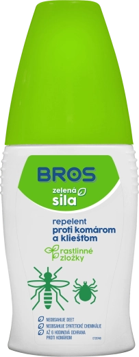 Bros Green Power repellent against mosquitoes and ticks 50 ml