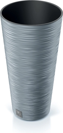 Furu Slim Flower Pot 25 cm concrete gray