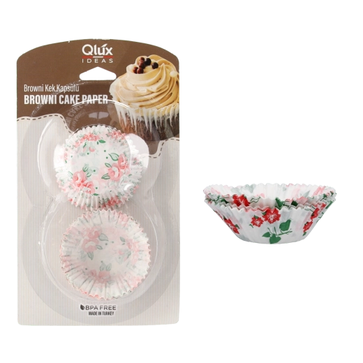 Lot de 60 caissettes en papier 90 mm pour muffins et cupcakes