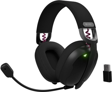 Fury Fukiya F6 wireless gaming headset black